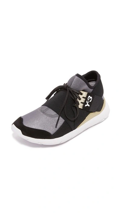 Y-3 Qasa Elle 慢跑系带运动鞋 In Multi