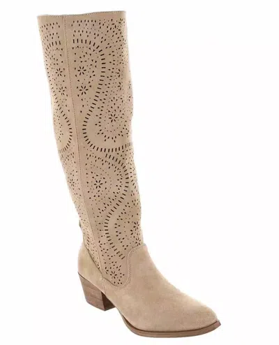 Shop Very G Women's Mara Tall Boot In Sand In Beige
