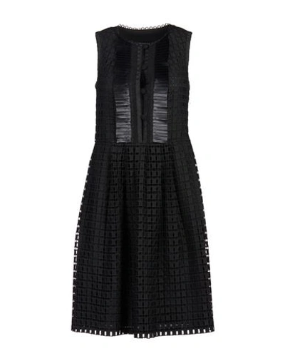 Emporio Armani Short Dress In Black