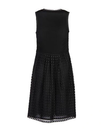 Shop Emporio Armani Short Dress In Black