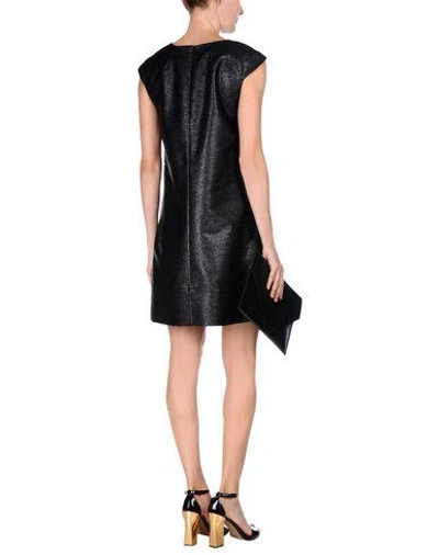 Shop Marni Short Dress In Black