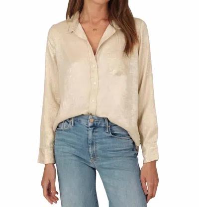 Dylan Siena Shirt In Ivory In Multi
