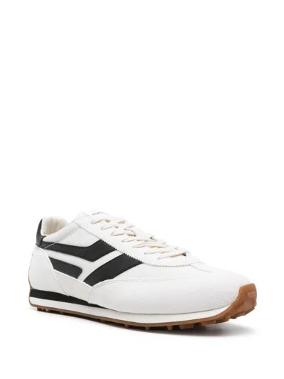 Tom Ford Mick Suede And Mesh Sneakers Shoes In White