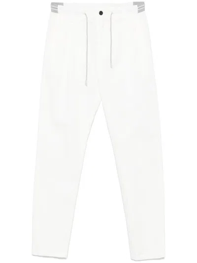 Eleventy Tapered Trousers In Multicolor