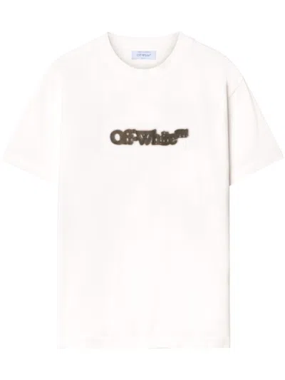 Off-white Spray Arrow Slim Fit T-shirt Clothing In White
