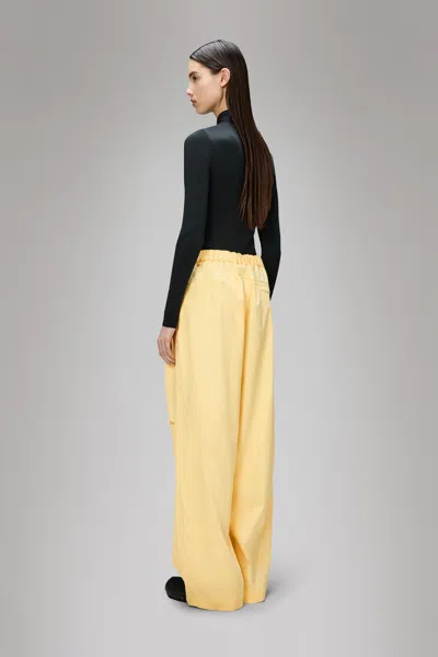 Rains Suva Hardshell Pants Wide In Gleam