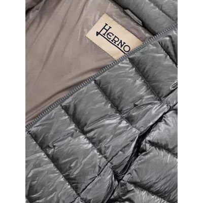 Herno Viscose Jackets & Women's Coat In Silver