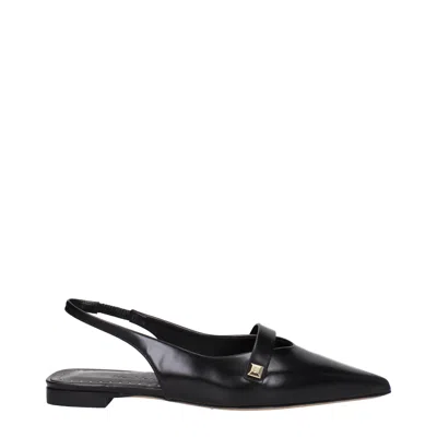 Max Mara Logo Details Flat Shoes