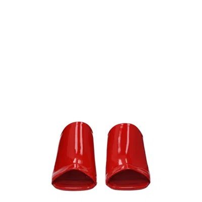 Ferragamo Era Patent Stiletto Mule Sandals