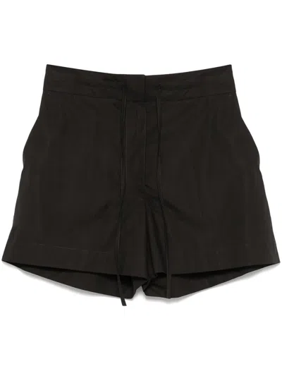 P.a.r.o.s.h Drawstring Shorts In Black