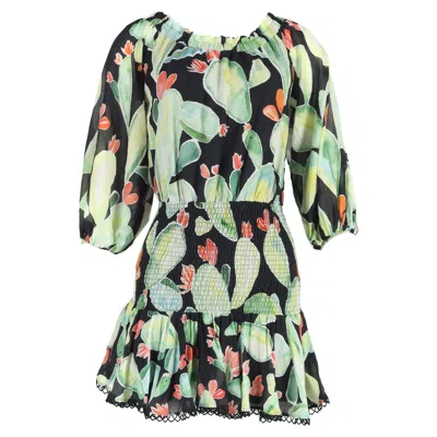 Charo Ruiz Ibiza Giulia Dress In Multicolor Cotton In Multi