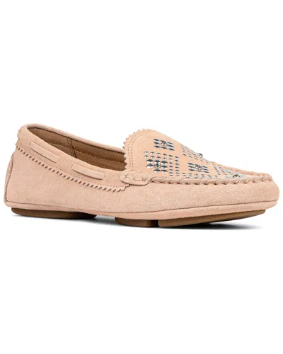 Donald Pliner Tassel Driver In Pink