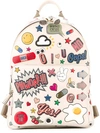 ANYA HINDMARCH 'All Over Stickers' backpack,COTTON100%