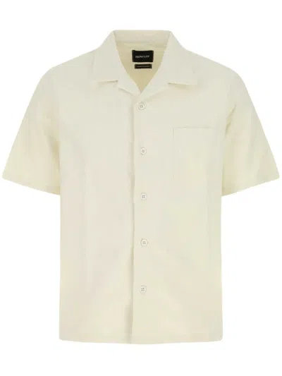 Howlin' Howlin Stylish Bowling Neck Cocktail Shirt For Men In Neutral