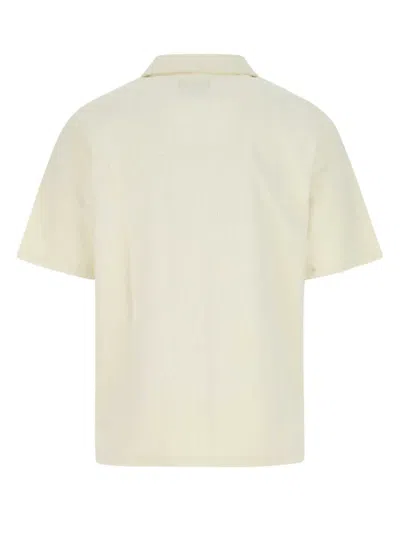 Howlin' Howlin Stylish Bowling Neck Cocktail Shirt For Men In Neutral