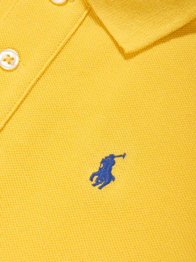 Polo Ralph Lauren Toddler And Little Boys The Iconic Mesh Polo Shirt In Yellow