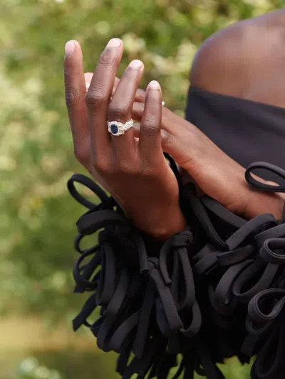 Loveness Lee Shimeji Ring In Silver