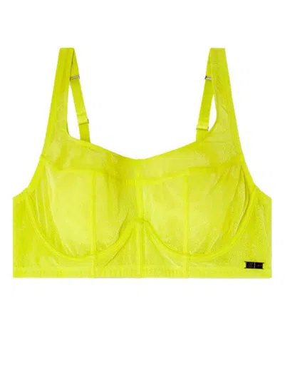 Diesel X Fenty By Rihanna C-longline-bra In Green