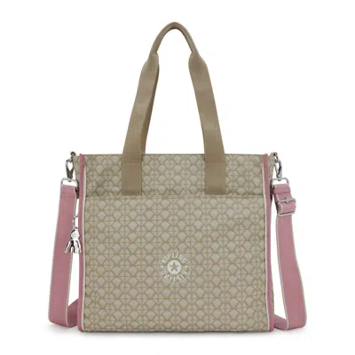 Kipling Deval Printed Tote Bag In Multi