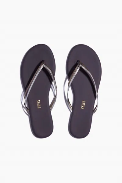 Tkees Women's Duo Flip Flops In Silver Shower In Multi
