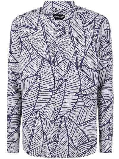 Giorgio Armani Shirt In Grey