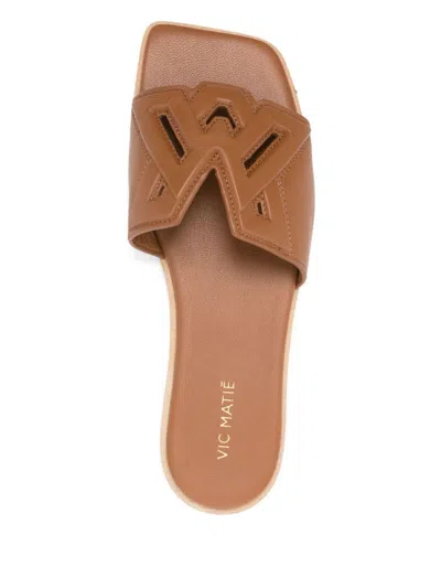 Vic Matie Shoes In Brown