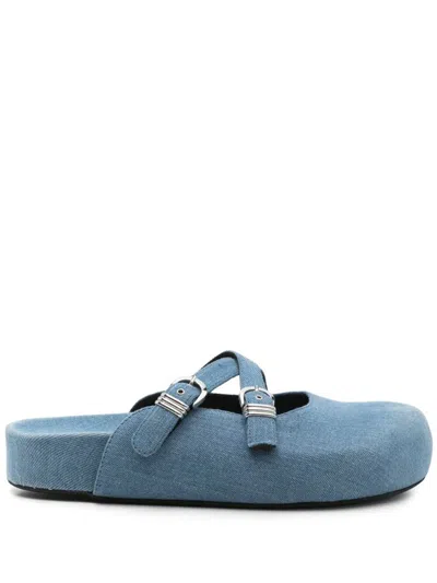 Vic Matie Sandals In Sea Blue