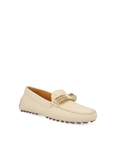 Tod's Low Shoes In Putty