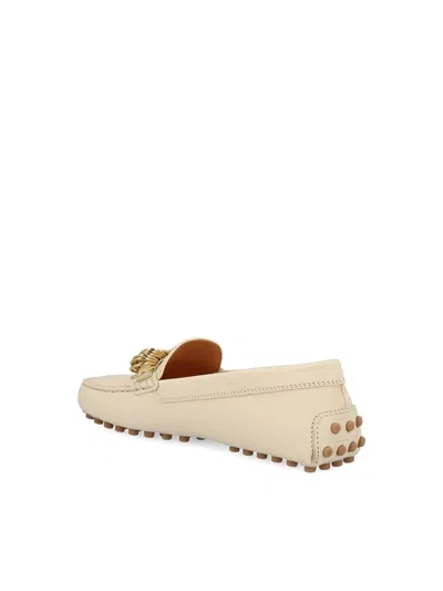 Tod's Low Shoes In Putty