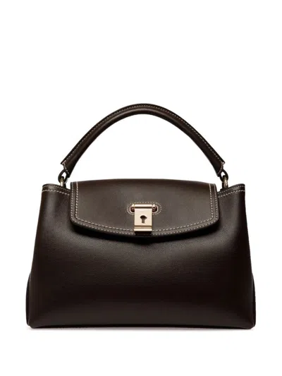 Bally Bags In Ebony/yellow Gold