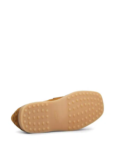 Tod's Loafers In Suede In Monk''s Robe