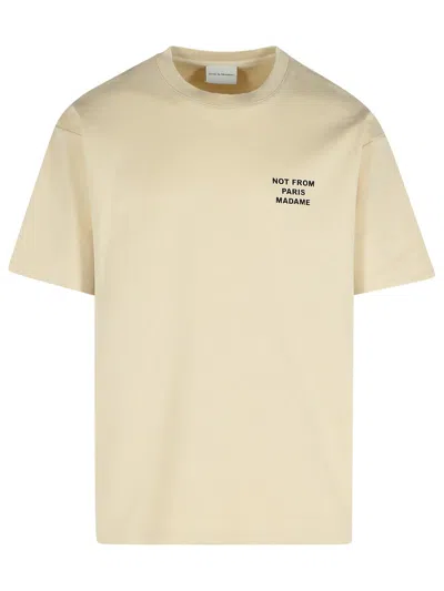 795 Beige Cotton T Shirt In Nude