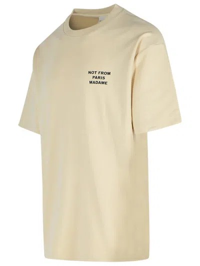 795 Beige Cotton T Shirt In Nude