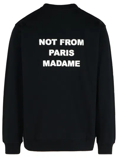 795 Black Cotton Sweatshirt In Multi