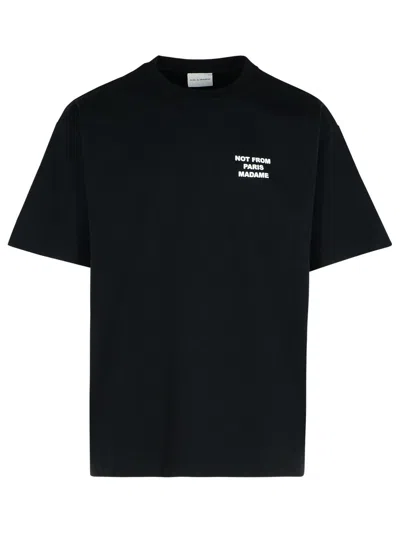 795 Black Cotton T-shirt In Black