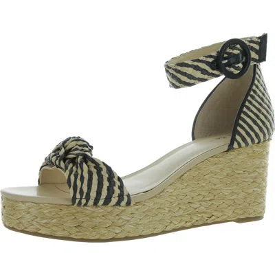 On 34th Nihari Womens Buckle Woven Ankle Strap In Multi