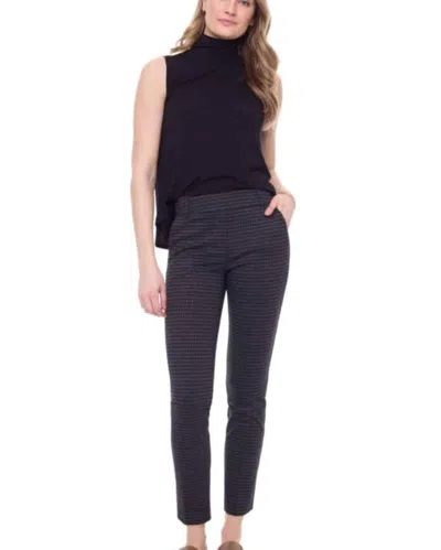 Iltm Bonnie Ponte Pant In Houndstooth In Multi