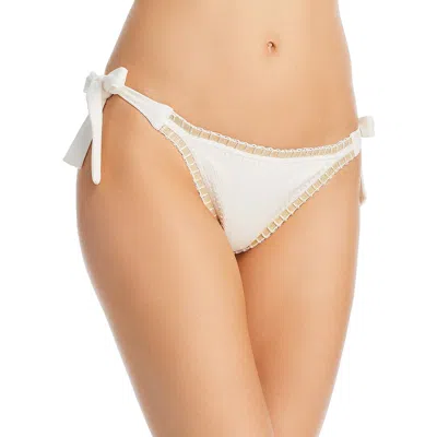 Pq Swim Womens Ribbed Polyester Swim Bottom Separates In Multi