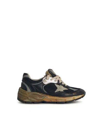 Golden Goose Running Dad Net And Nappa Upper Suede Star Shoes