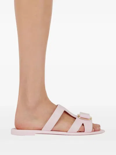 Ferragamo Women's Lilou Rubber Slides In Multicolor