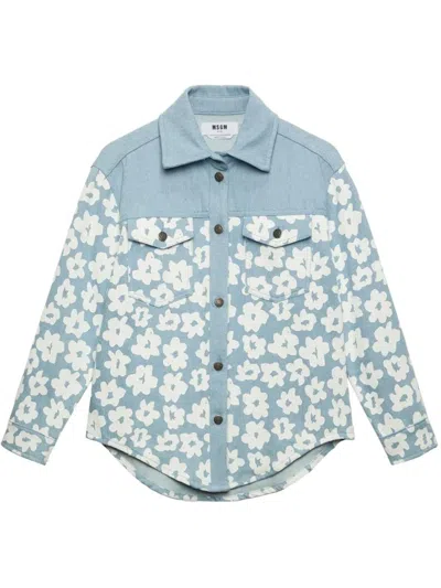 Msgm Shirt In Multicolor