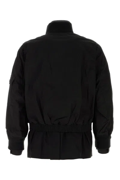 Sacai Multi-pocket Jacket In Black
