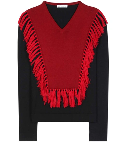 Shop Altuzarra Ming Wool Sweater In Llack