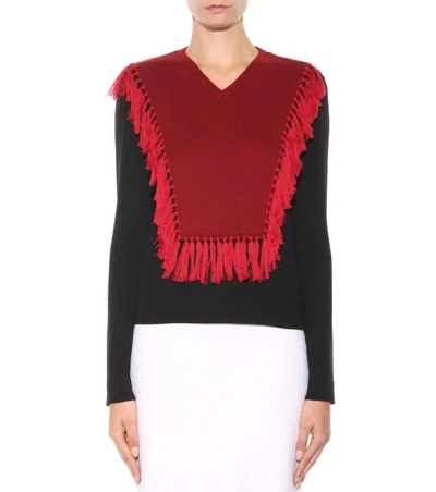Shop Altuzarra Ming Wool Sweater In Llack