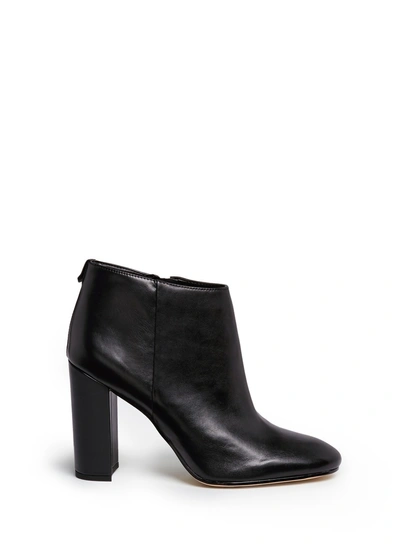 Sam Edelman 90mm Cambell Leather Ankle Boots In Black