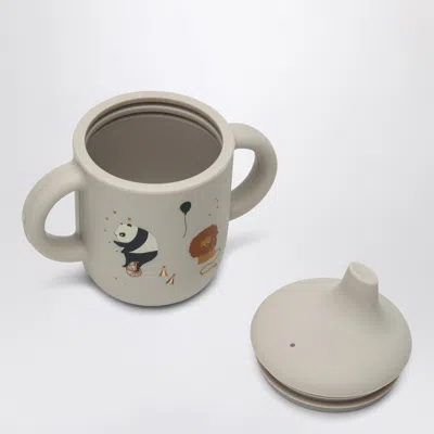 Liewood Neil Spout Cup Circus/sandy In Beige
