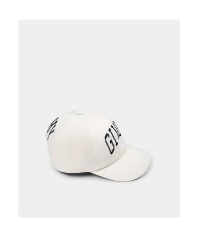 Givenchy Logo Hat In White