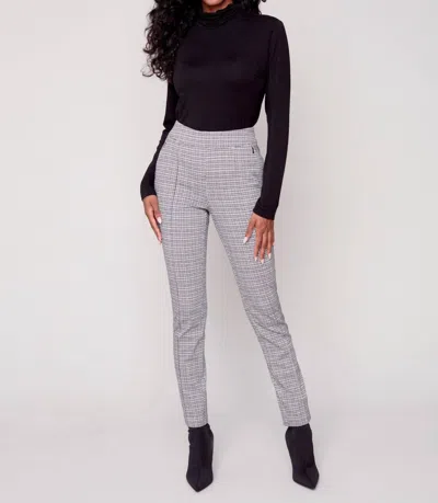 Charlie B Smooth Stretch Pull On Pants In Cinnamon In Brown
