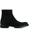 Rick Owens Creeper Distressed-suede Boots