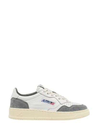 Autry Medalist Low Wom White And Gray In White